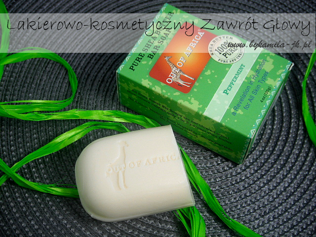 Out of Africa naturalne miętowe mydło peppermint natural soap 