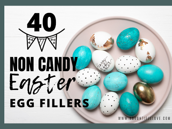 40 Non Candy Easter Egg Fillers