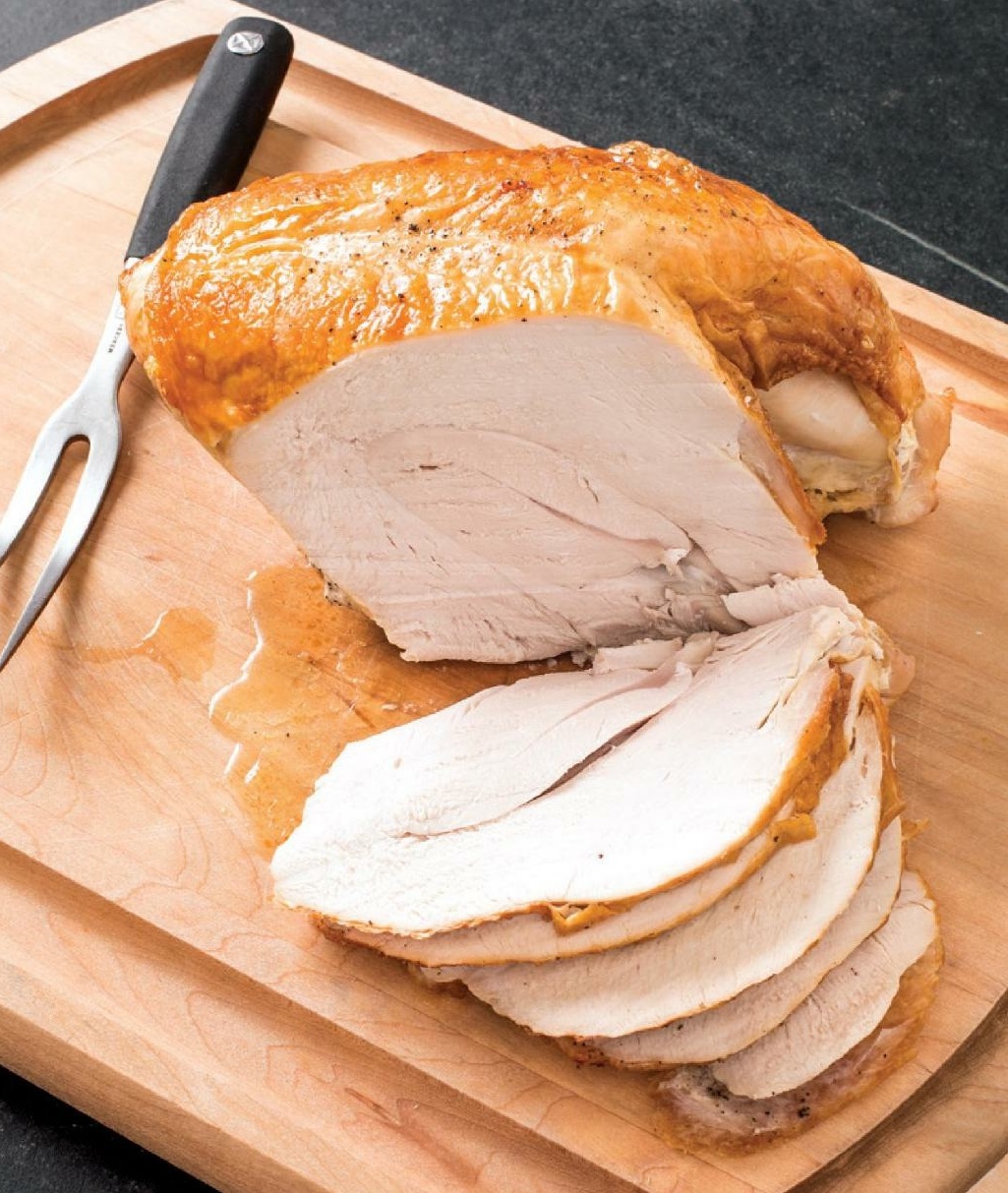 Well Brine Roasted Turkey Breast Best Cooking Technique Ideal Twist