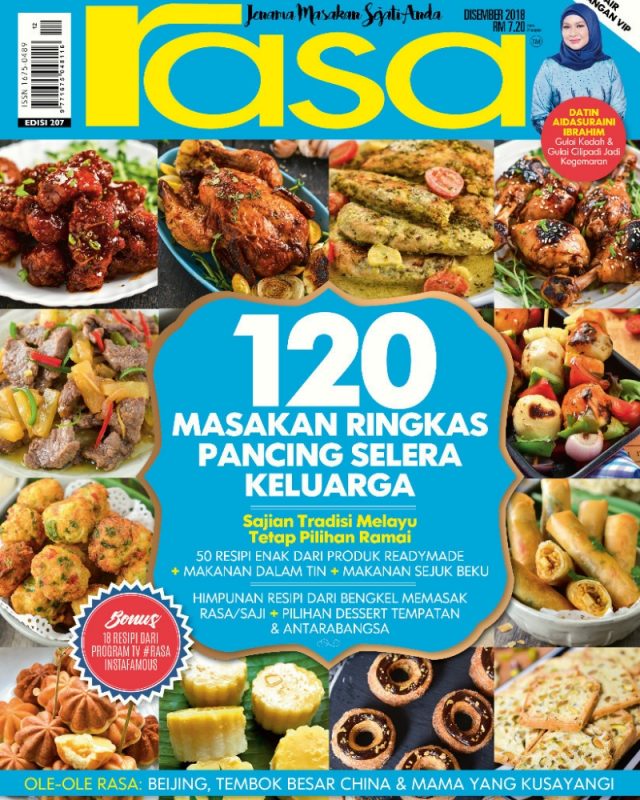 resepi zila di majalah rasa dis 2018