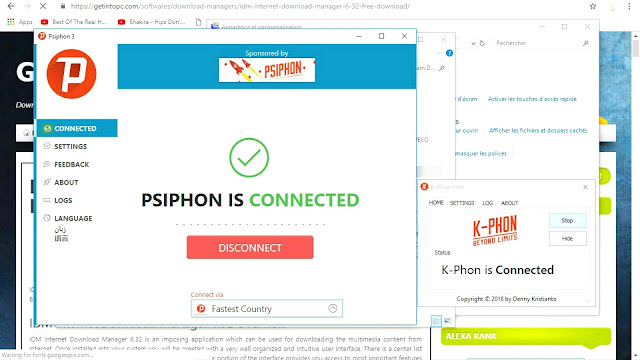 Configuration et connexion de K-Phon Mini