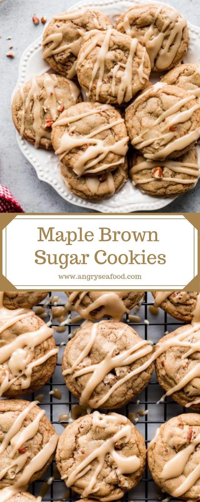 Maple Brown Sugar Cookies