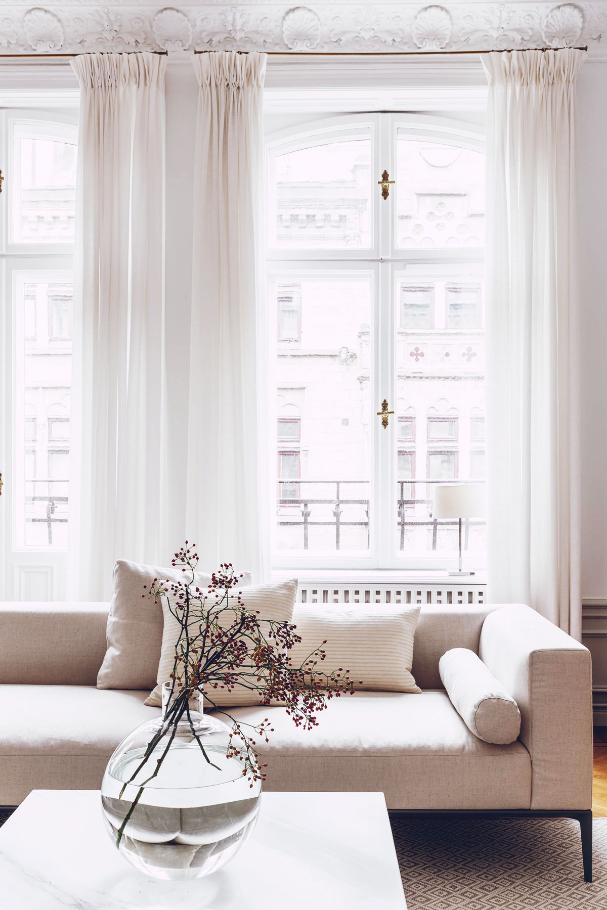 Décor: A Stunning 19th Century Swedish Apartment in Strandvägen, Stockholm