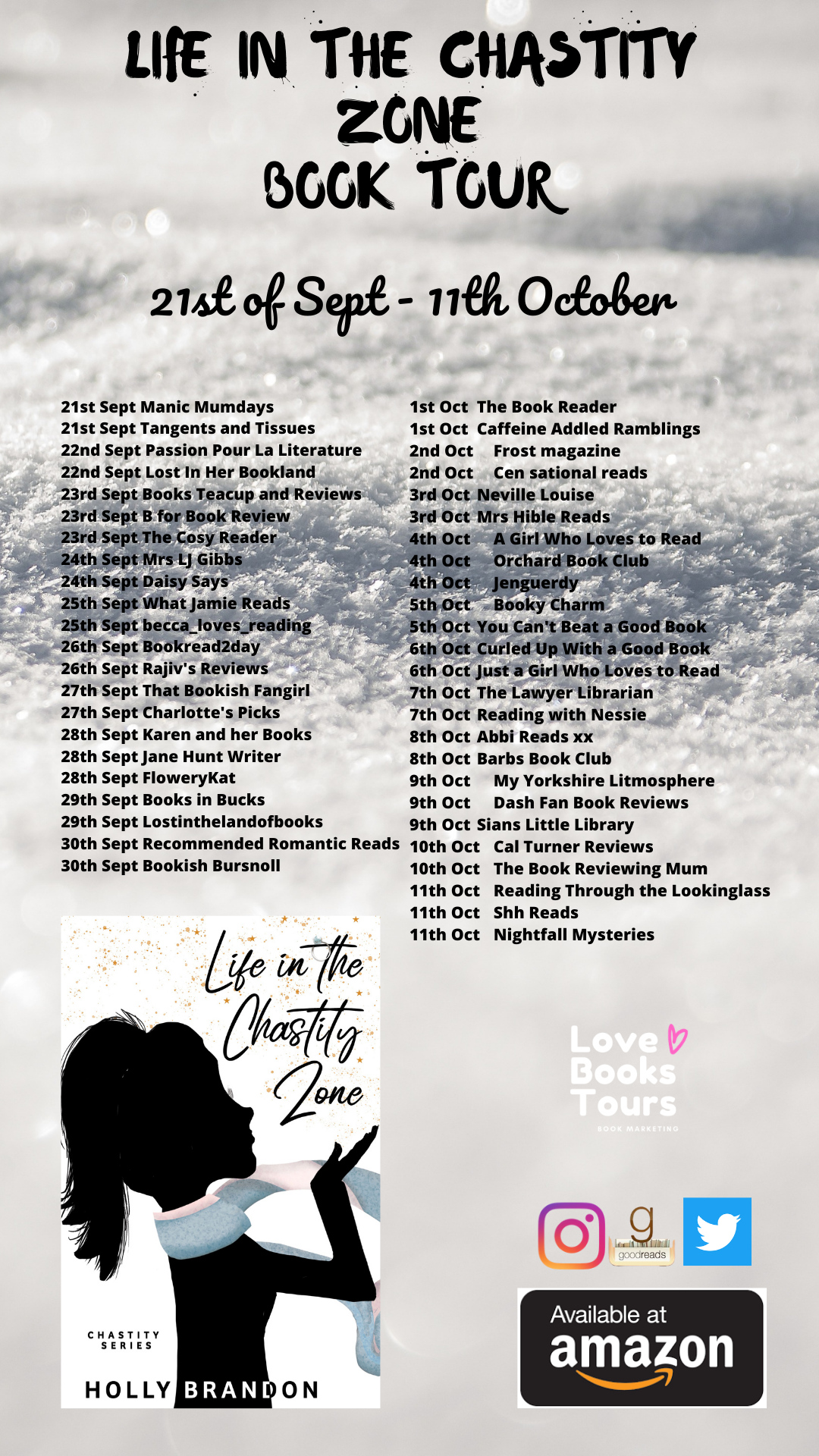Life in the Chastity Zone by Holly Brandon | Book Tour Review Life in the Chastity Zone by Holly Brandon | Book Tour Review