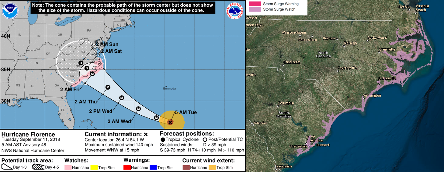 as of 8am edt on tuesday florence is centered 940 miles southeast of wilmington nc and is moving toward the west northwest at 15 mph as of 8am edt on tuesday florence is centered 940 miles southeast of wilmington nc and is moving toward the west northwest at 15 mph