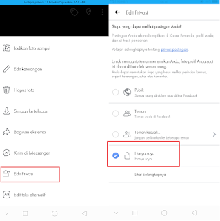 Cara Ganti Foto Profil FB Tanpa Diketahui Orang Lain