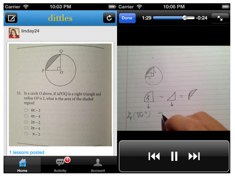 Take a picture of a question and get the answer app english image