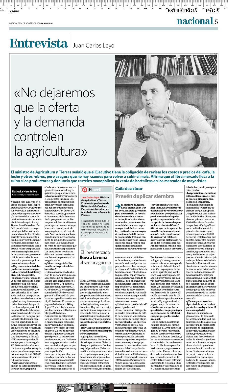 Periodismo de economía, negocios y emprendimiento agosto 2011