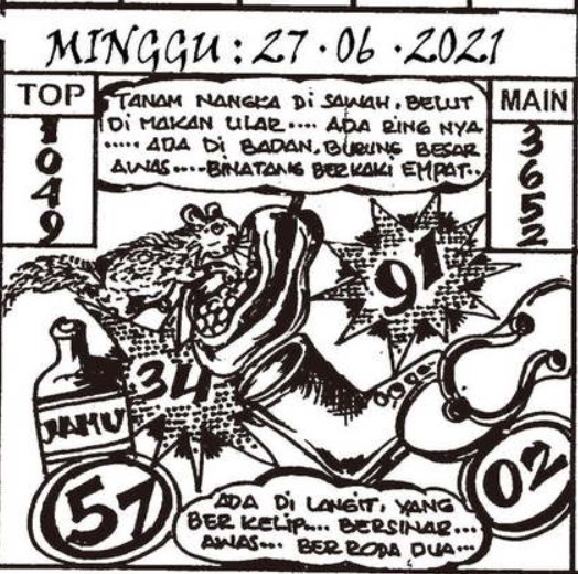 Syair HK Malam Ini Minggu 27062021 Prediksi HK Malam