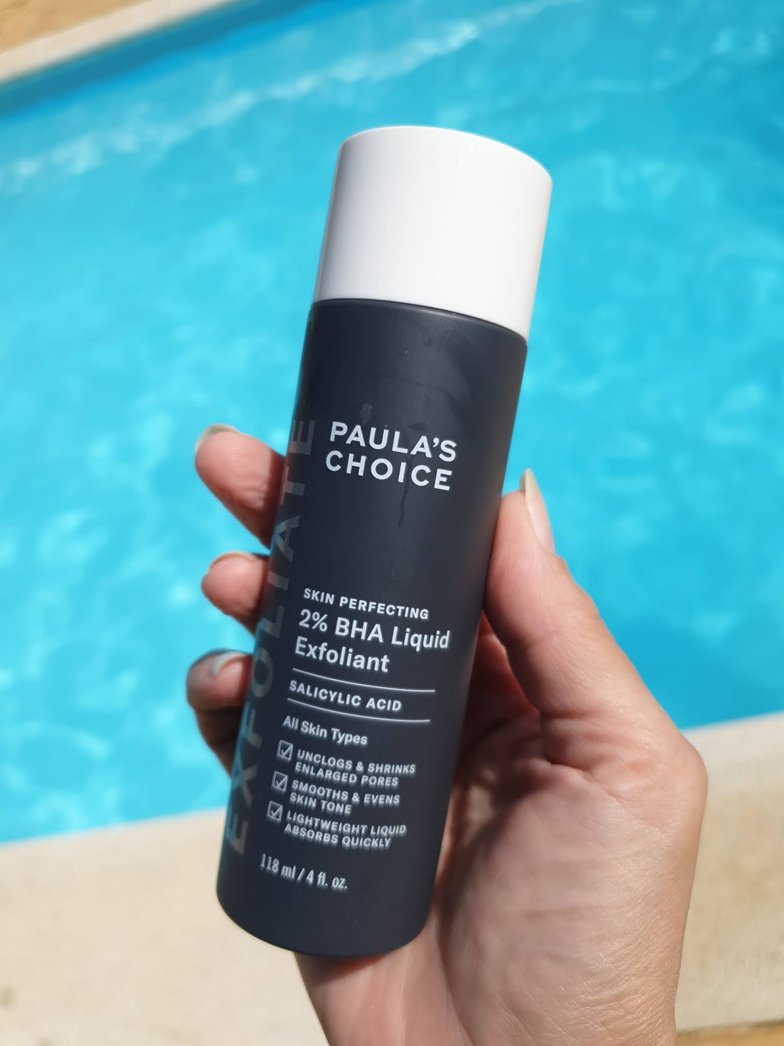 El Espejo de la BELLEZA liquid exfoliant paulas choice