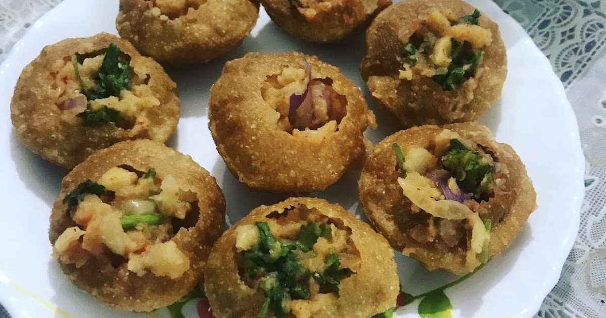 Homemade Panipuri (घर की बनी पानीपुरी/गोलगप्पे) | SwatiKapoor.Com