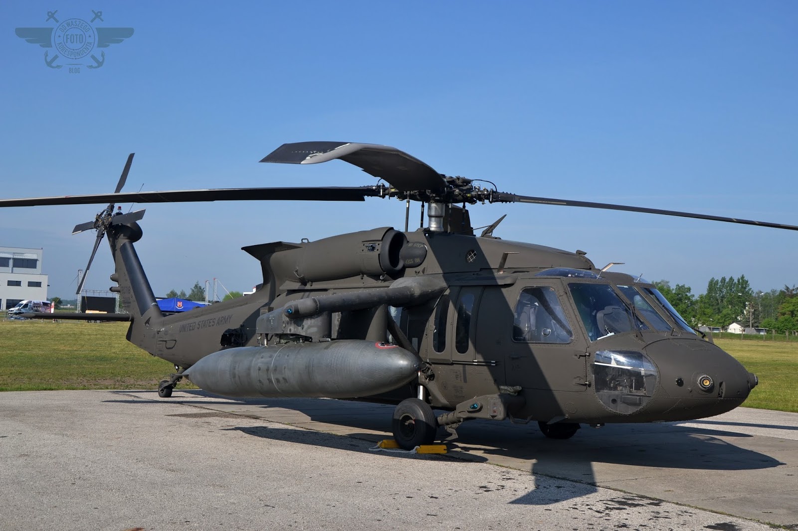 Od waszego fotokorespondenta: UH-60M Black Hawk - 56. Baza Lotnicza
