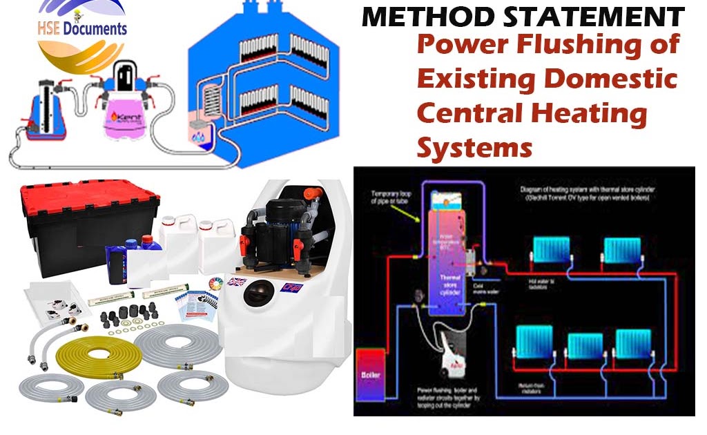 Method Statement for power flushing of existing domestic central