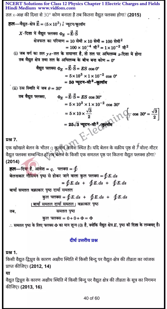 class 12 physics chapter 1 light hindi medium 40