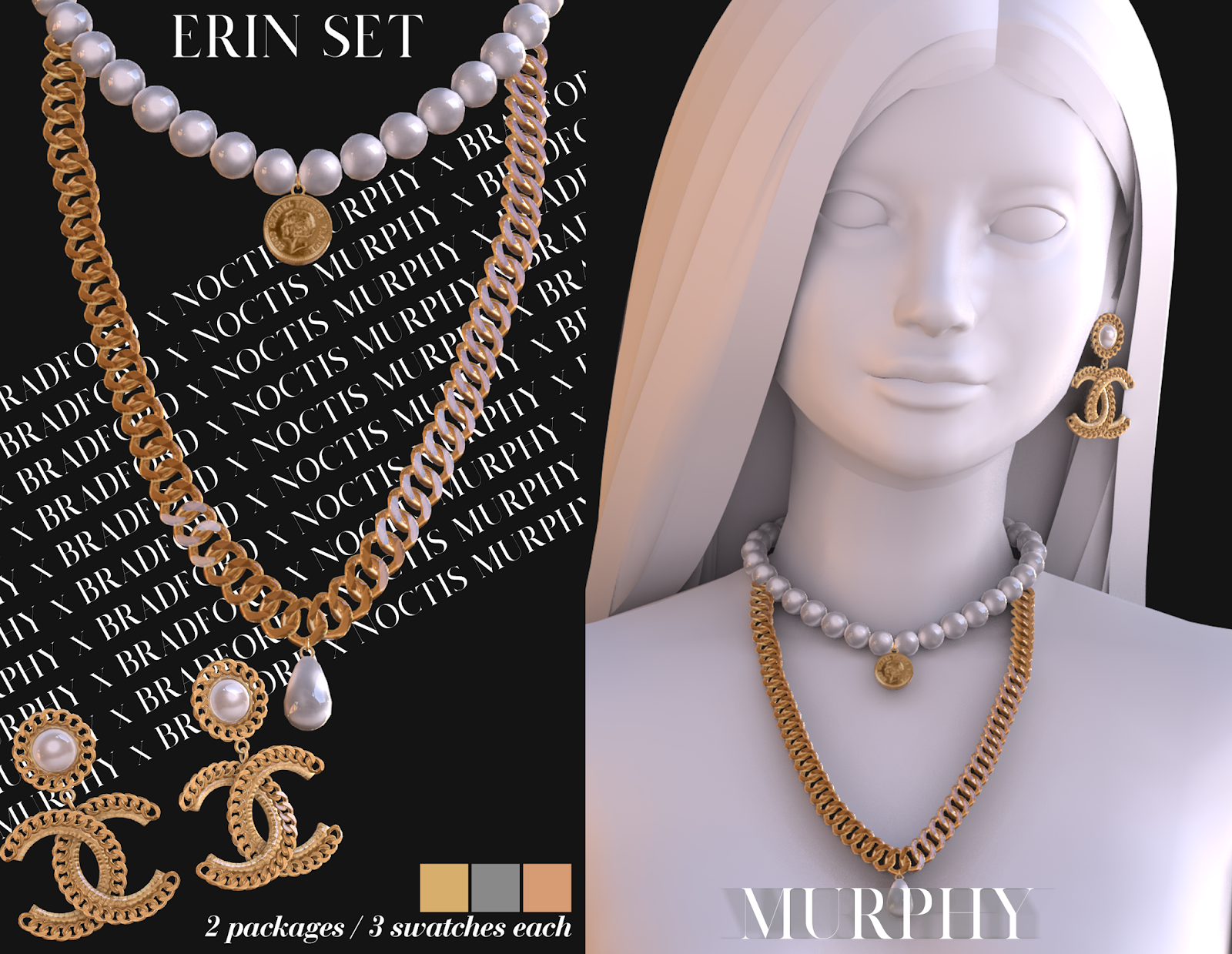 Chanel Jewelry Sets The Sims 4 _ P1 SIMS4 Clove share Asia Tổng hợp