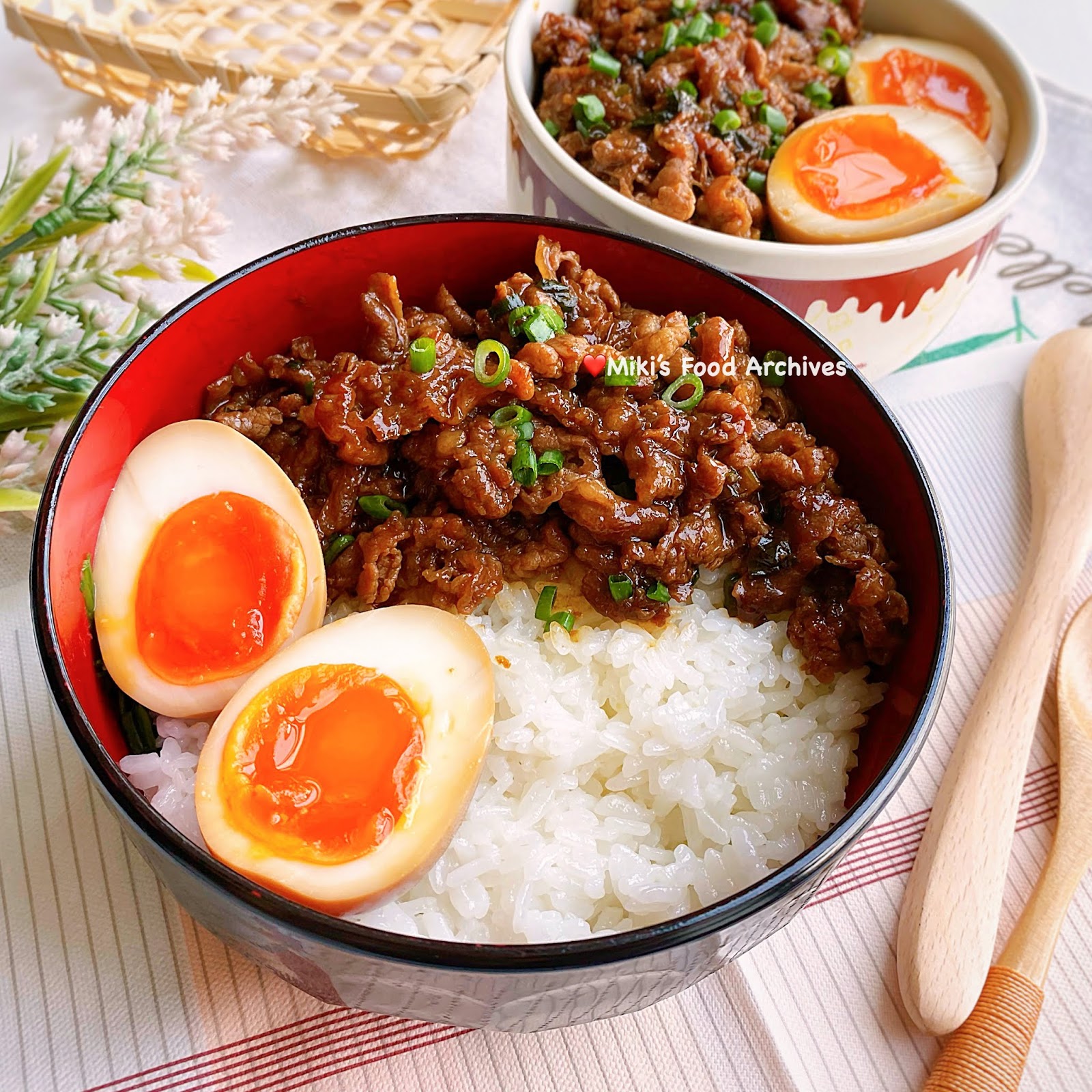 Miki S Food Archives Teriyaki Beef Rice Bowl æ¥å¼ç§ç§çèé¥­