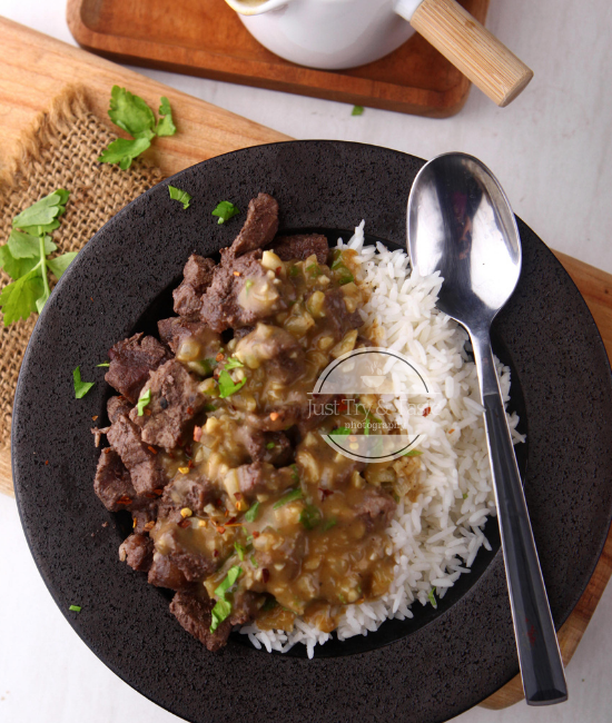 Resep Beef Cubes dengan Creamy Brown Sauce JTT