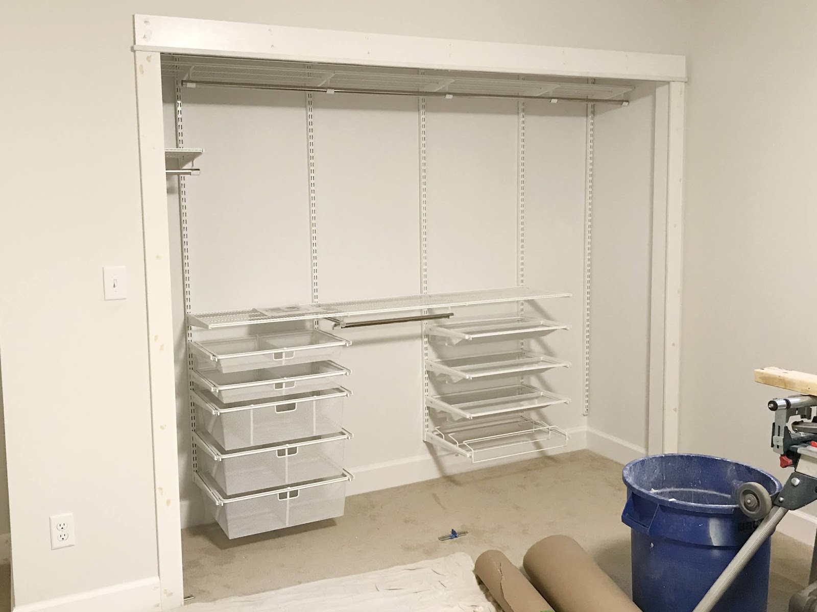 Master Bedroom Closet Organization & An Elfa Review Danks and Honey