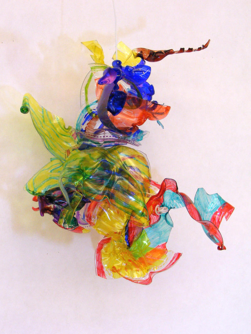 Suffield Elementary Art Blog! Chihuly Inspired Plastic Sculptures
