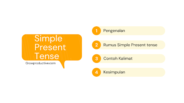 Belajar Simple Present Tense Bagi Pemula Growproductive.com