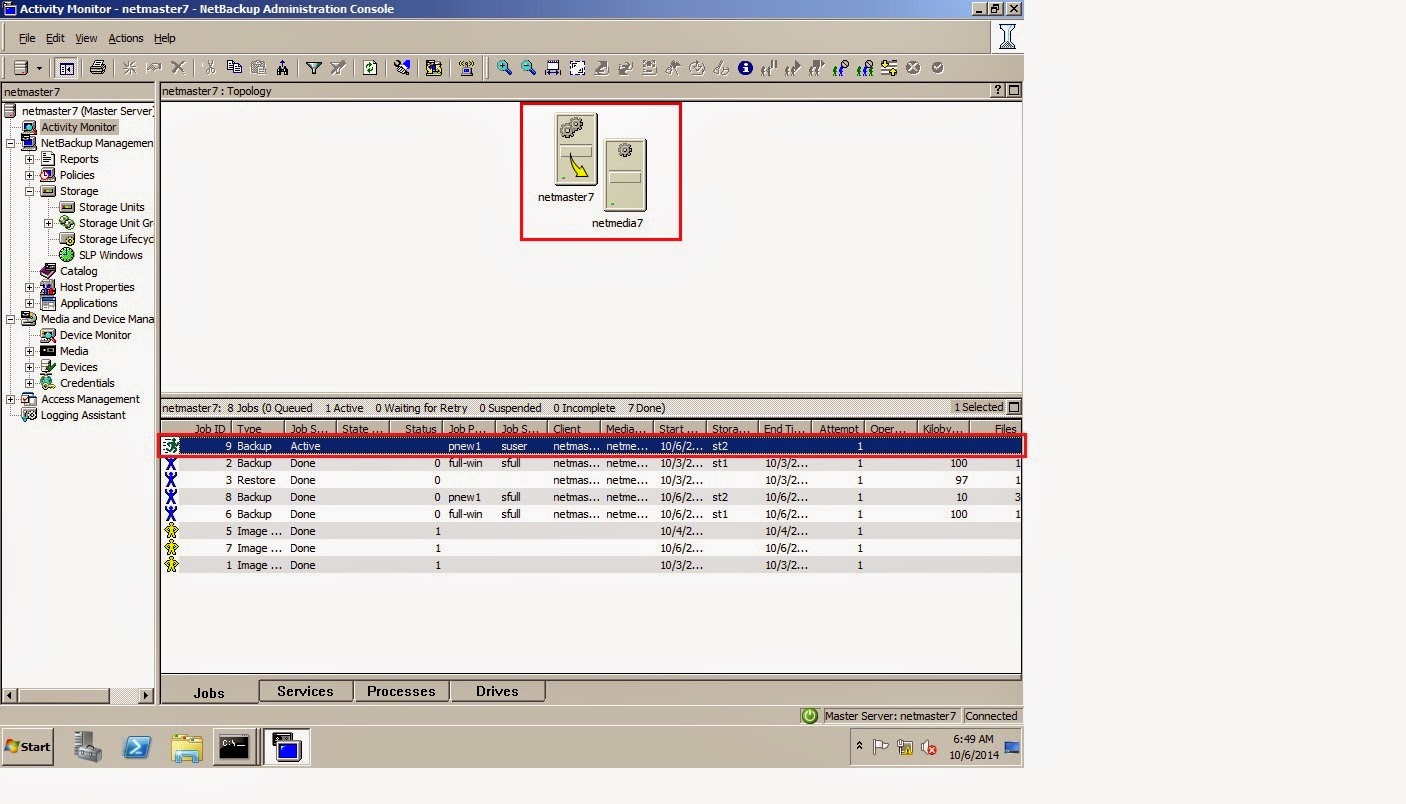 Remote Infrastructure Management Symantec Netbackup 7.6.0.1 Command