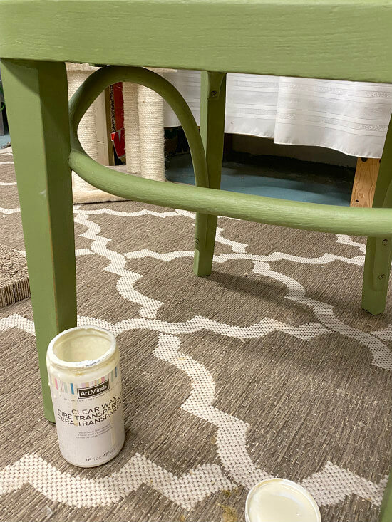 Antique Chair Makeover for an Office