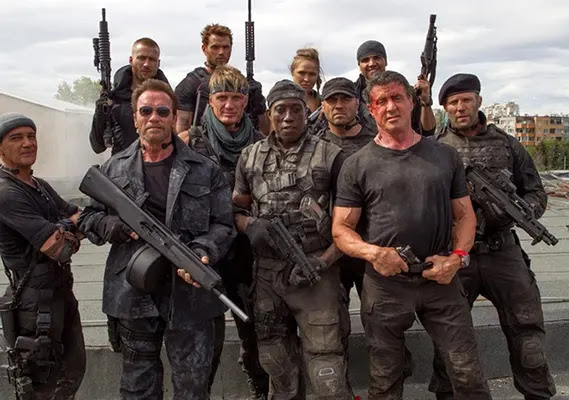 Dolph Lundgren in The Expendables 3