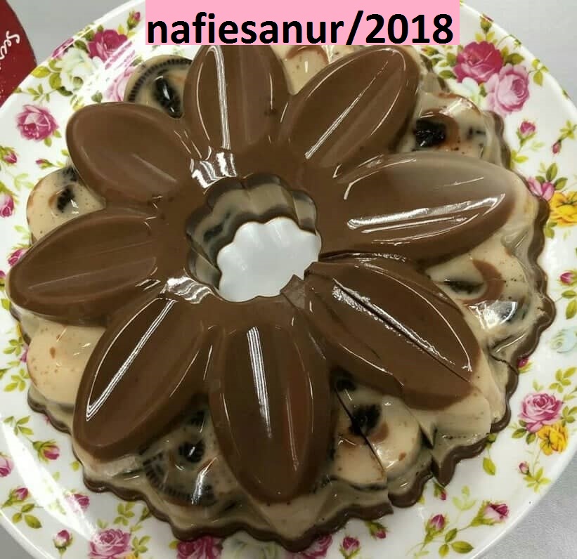 Resepi Puding Milo Oreo