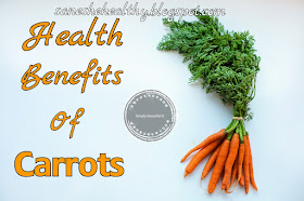 Health benefits of carrots.