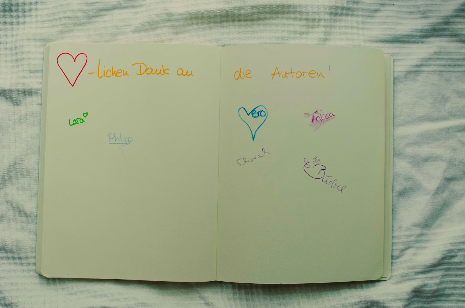 One year USA Abschiedsbuch