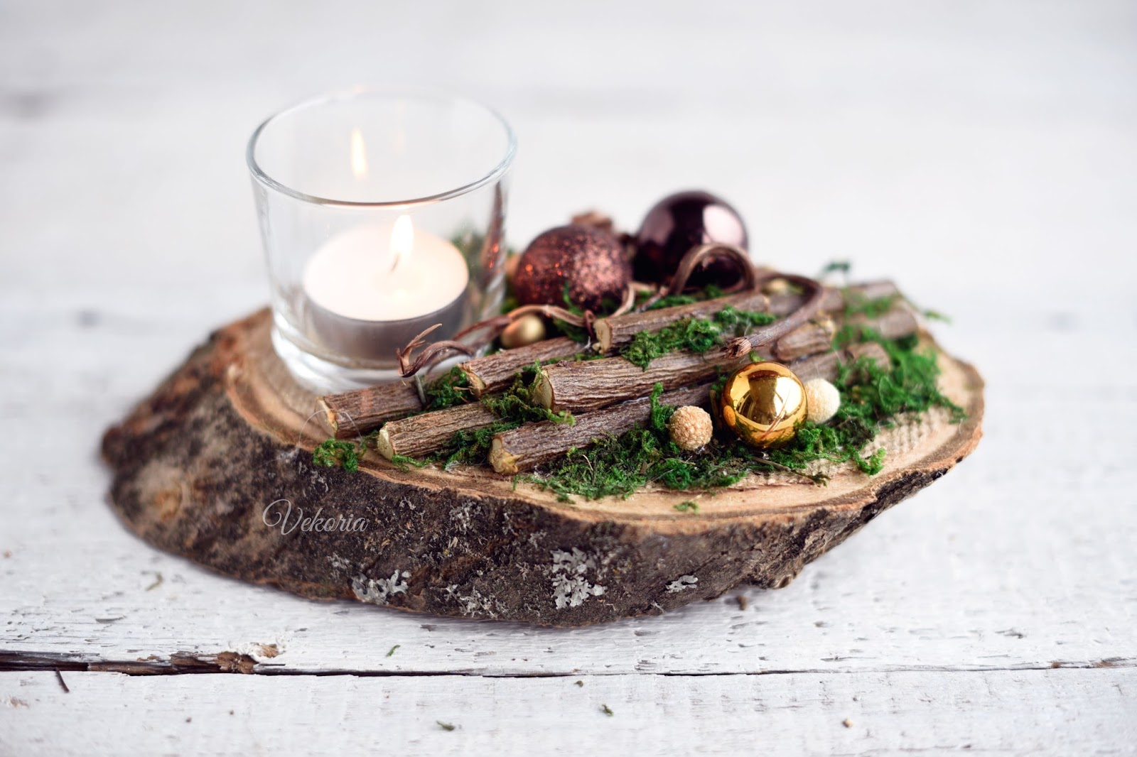 Christmas flower arrangement