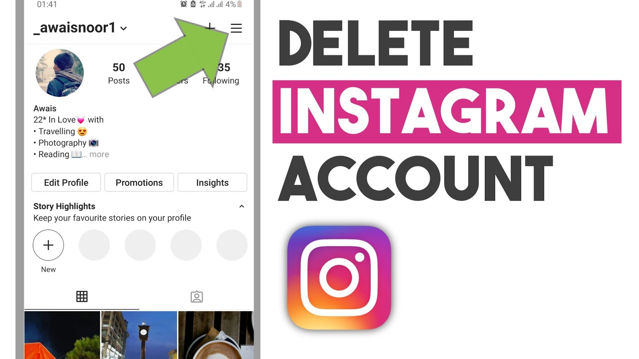 how to delete my instagram account how to delete my instagram account