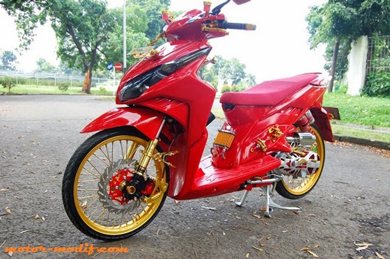Kumpulan Foto Modifikasi Motor Honda Vario Techno 110 | Free Download