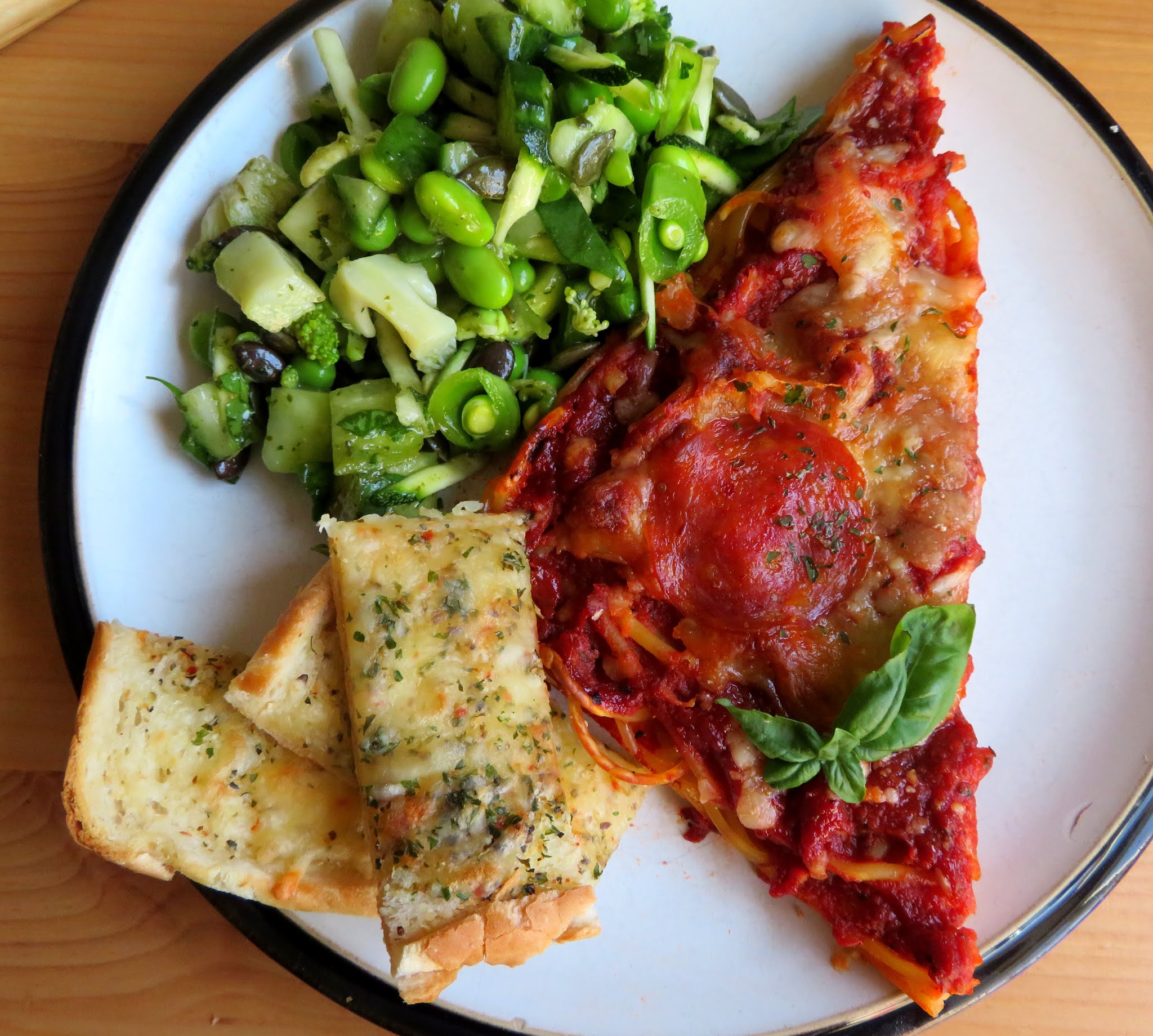 Spaghetti Pizza for Two The English Kitchen