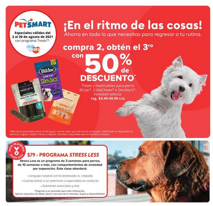 Ahorros Diarios Usando Cupones En las tiendas Petsmart Puerto Rico