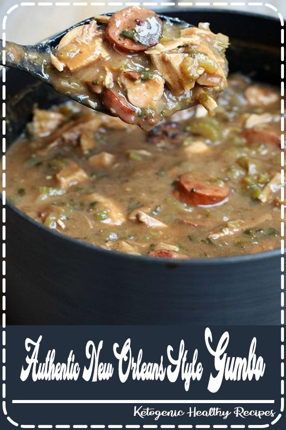 Authentic New Orleans Style Gumbo Healthy Food Delicious