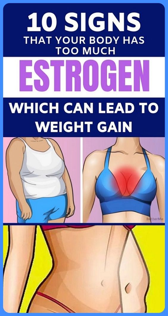 HERE ARE 10 SIGNS YOU ARE GAINING WEIGHT BECAUSE OF TOO MUCH ESTROGEN