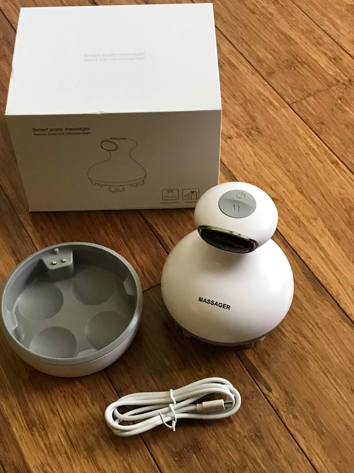 Gracefully Gluten Free Review of LATME Electric Scalp Head Massager