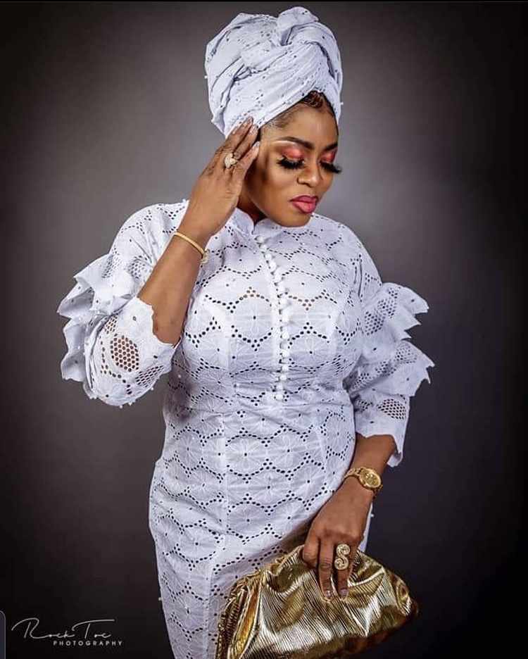 White lace Styles whitelace lace owanbe owambe