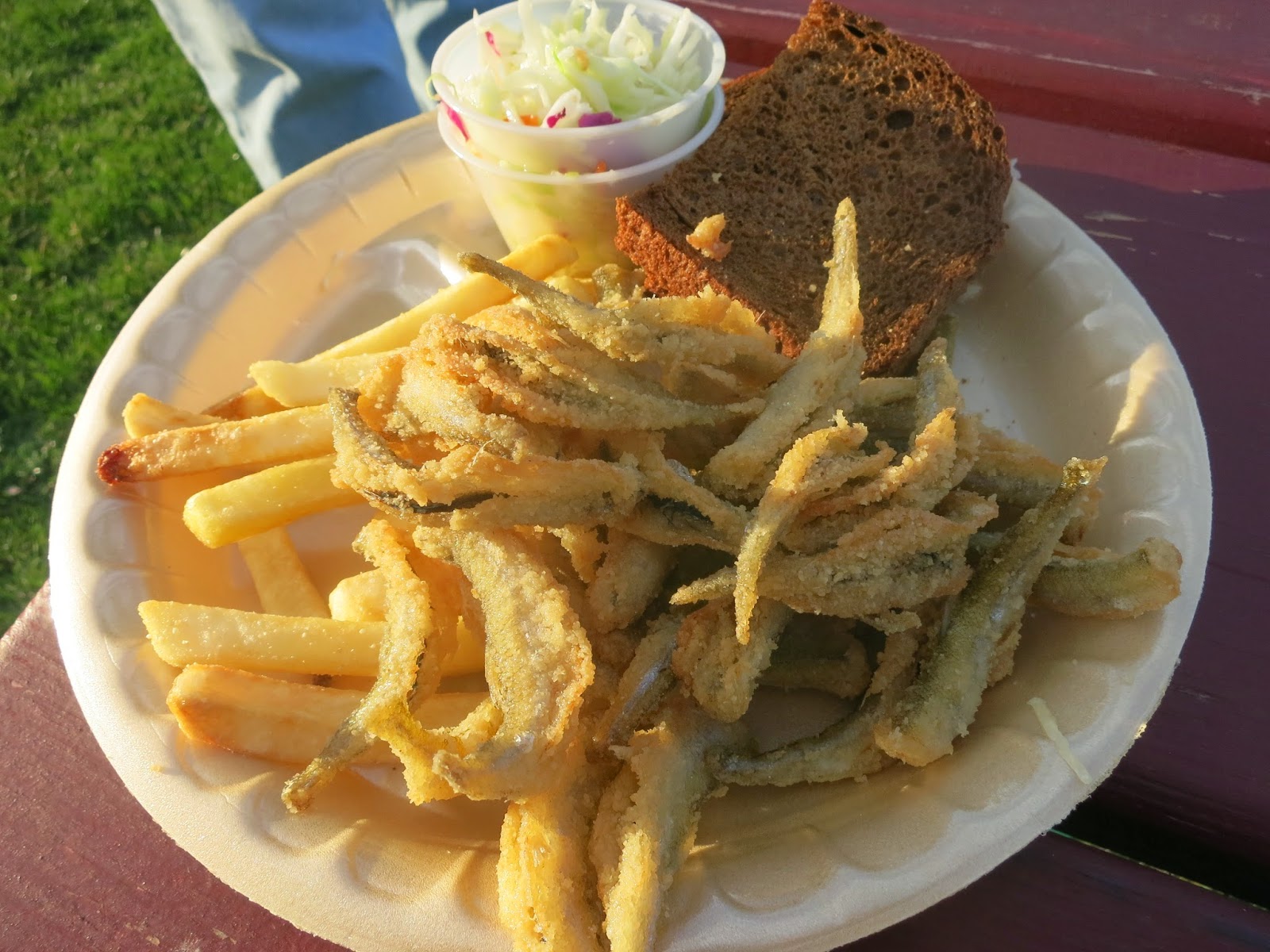 Smokin' Chokin' and Chowing with the King The Port Washington Smelt Fry