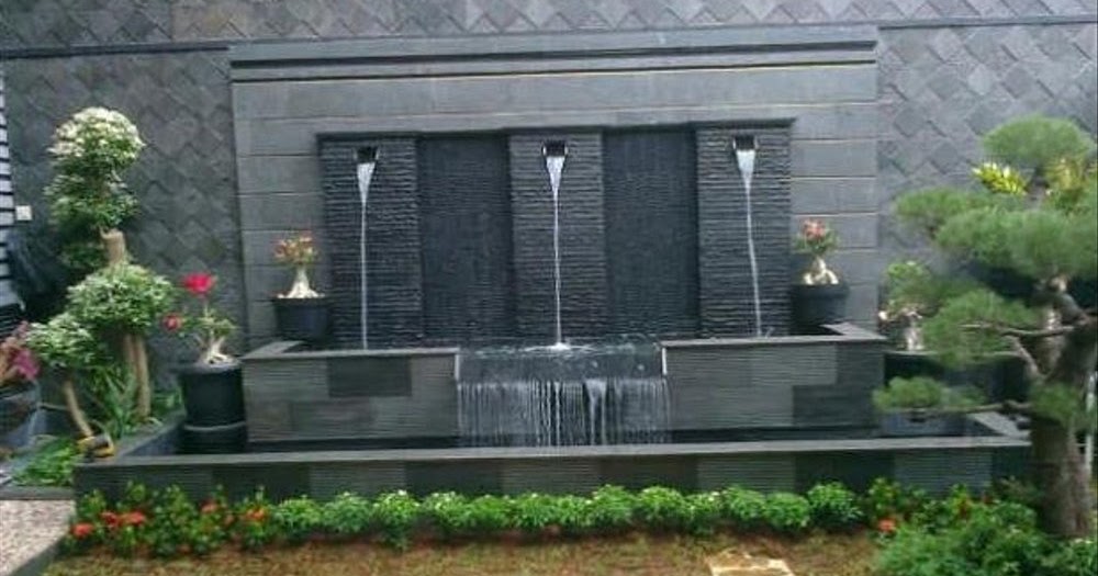 Tips Membuat Kolam Air terjun Minimalis dengan Batu Alam - JUAL BATU