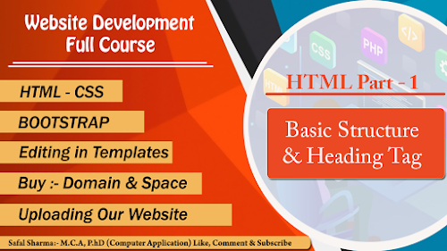 HTML Introduction & Basic Structure