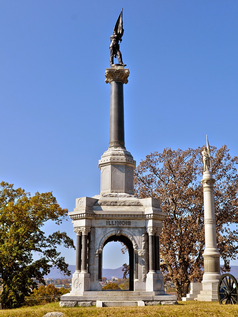 The River of Death Illinois Monuments