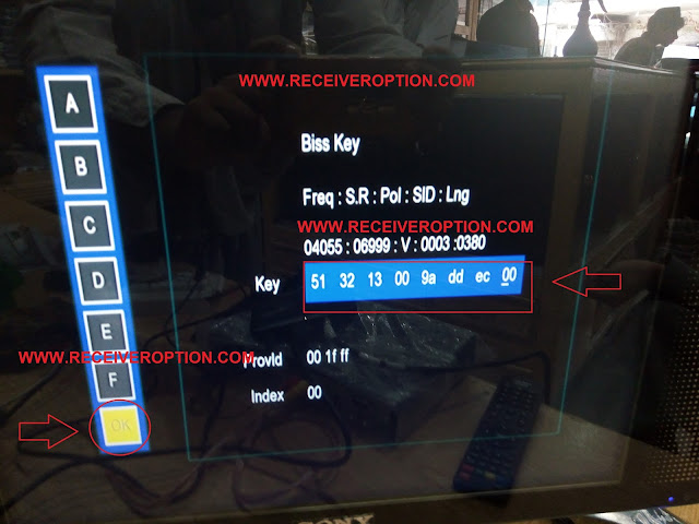 TECHNOSAT MINI TS-3 HD RECEIVER BISS KEY OPTION