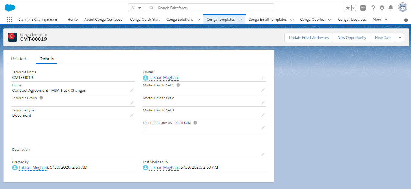 Lakhan Meghani Send Attachments via mail and track mail Status using Conga