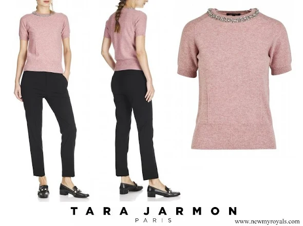 Princess Marie wore TARA JARMON top