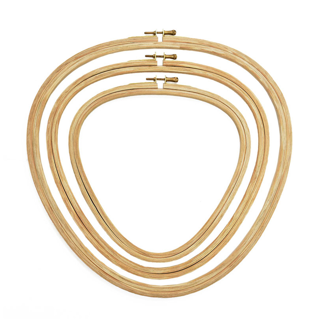 Jesse C. Mault frameshoops and stand every embroiderer must have