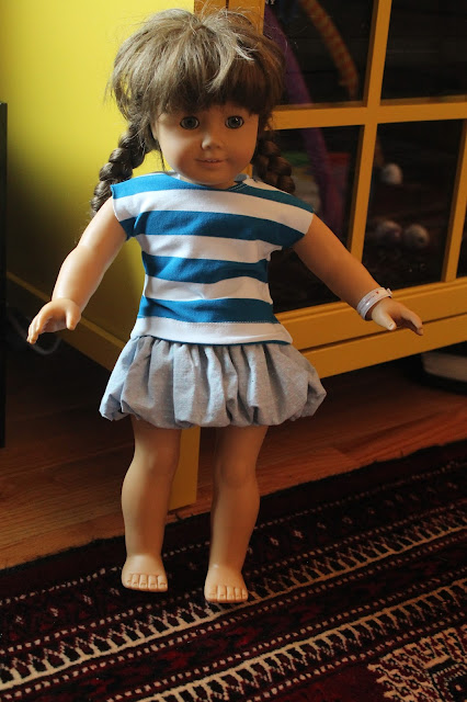 List of free patterns for American Girl doll clothes.