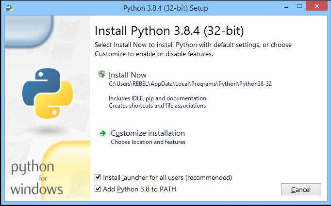 Installing Python in own Computer