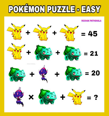Pokemon puzzle with answers